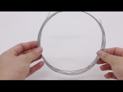 316 স্টেইনলেস স্টীল তারের ভাল অ্যান্টি-কোরোসিং ক্ষমতা অদৃশ্য গ্রিলে জন্য