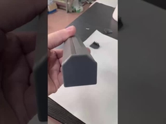 নিরাপত্তা অদৃশ্য গ্রিজ অ্যালুমিনিয়াম ট্র্যাক শেষ ক্যাপ