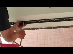 শিশুরা ২.০ মিমি ব্যাসার্ধের স্টেইনলেস স্টীল ওয়্যার ব্যালকনি অদৃশ্য গ্রিলে নির্মিত