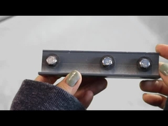 কাস্টম ব্যালকনি অদৃশ্য গ্রিল অ্যালুমিনিয়াম রেল রেল সহজ ইনস্টলেশন