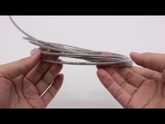 স্টেইনলেস স্টীল তার বিল্ডিং নিরাপত্তা অদৃশ্য গ্রিজ 1.8mm বেধ