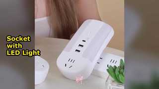 সকেট সহ ছোট LED লাইট