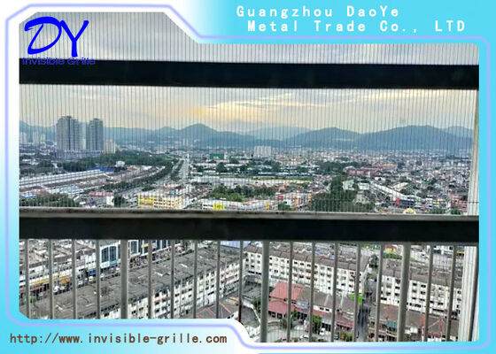 অদৃশ্য নিরাপত্তা গ্রিল সুরক্ষা অদৃশ্য বাধা নান্দনিক সাদৃশ্য বজায় রেখে ডিজাইন করা