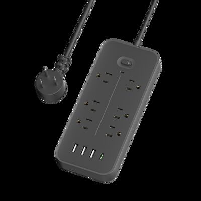 ওয়ান কী সুইচ অগ্নিরোধী তারের পাওয়ার সকেট বৈদ্যুতিক সোল্ট নিরাপদ শক্তি নিশ্চিত