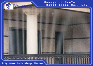 সাফটি ব্যালকনি 2.0 মিলিমিটার ব্যাস স্টেইনলেস স্টিল তারের ব্যালকনি অদৃশ্য গ্রিল নির্মিত