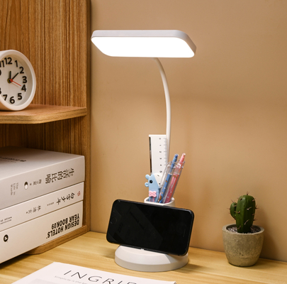 টাচ কন্ট্রোল LED টেবিল ল্যাম্প 6500-8000K রঙ তাপমাত্রা সঙ্গে 5W পাওয়ার 10 বাল্ব ছোট টেবিল ল্যাম্প