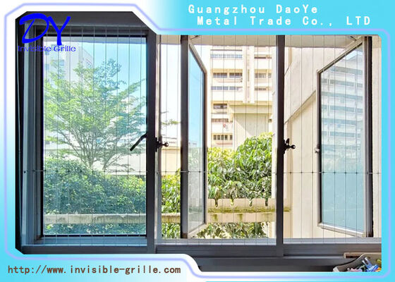 অদৃশ্য নিরাপত্তা গ্রিল সুরক্ষা অদৃশ্য বাধা নান্দনিক সাদৃশ্য বজায় রেখে ডিজাইন করা