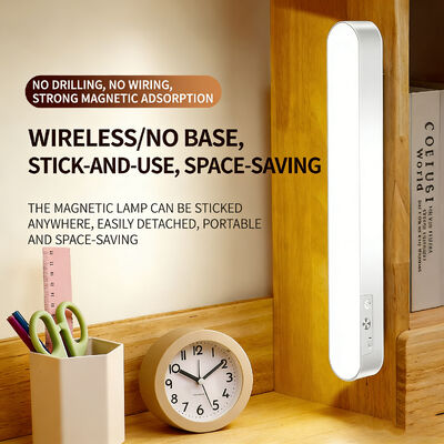 চৌম্বকীয় নেতৃত্বাধীন টেবিল ল্যাম্প অ্যান্টি-ফ্লেয়ার ইউএসবি পুনরায় চার্জযোগ্য 3 রঙের তাপমাত্রা স্টেপলেস ডিমিং রিডিং ডেস্ক ল্যাম্প