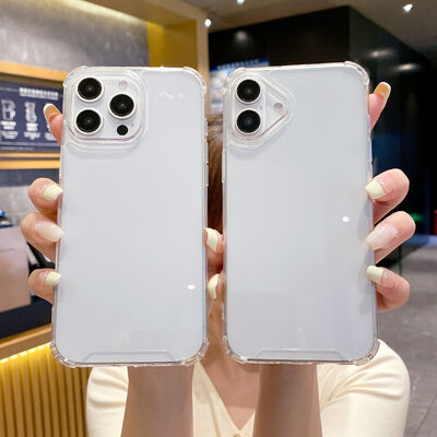 আইফোনের জন্য TPU স্বচ্ছ জলরোধী মোবাইল সেল ফোন কভার কেস
