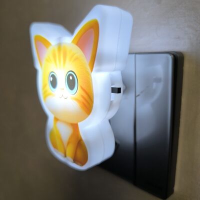 ওয়াল প্লাগ ইন নাইট লাইট ল্যাম্প এলইডি বাল্ব টাইপ ভোল্টেজ ১১০-২৪০V আবাসিক ব্যবহারের জন্য আদর্শ