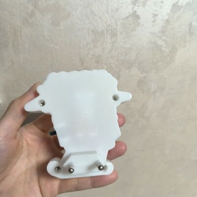 নাইট লাইট ভোল্টেজে পাওয়ার সোর্স প্লাগ 110 240V একাধিক সেটিংসের জন্য ধারাবাহিক এবং শক্তি আলো সরবরাহ করে