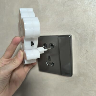 ১১০-২৪০V প্লাগ ইন নাইট ল্যাম্প কিউট কমপ্যাক্ট নাইটলাইট বেডরুম হলওয়ে এবং নার্সারি