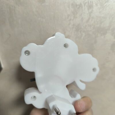 ১১০-২৪০V প্লাগ ইন নাইট ল্যাম্প কিউট কমপ্যাক্ট নাইটলাইট বেডরুম হলওয়ে এবং নার্সারি