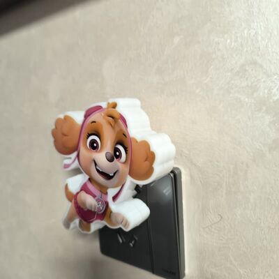 ১১০-২৪০V প্লাগ ইন নাইট ল্যাম্প কিউট কমপ্যাক্ট নাইটলাইট বেডরুম হলওয়ে এবং নার্সারি