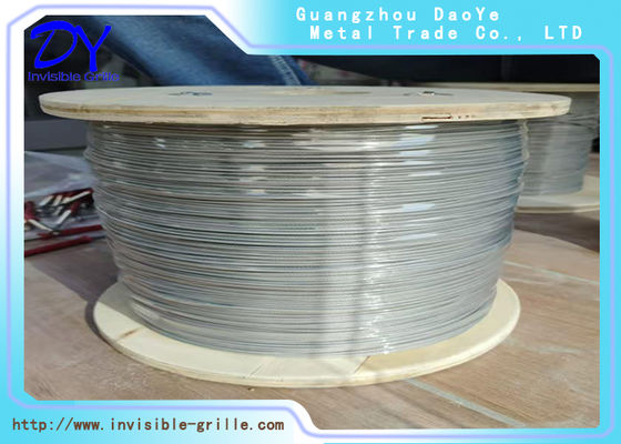 অভ্যন্তরীণ এবং বহিরঙ্গন পরিবেশে উন্নত নিরাপত্তা জন্য উল্লম্ব খোলার স্থায়ী অদৃশ্য গ্রিড