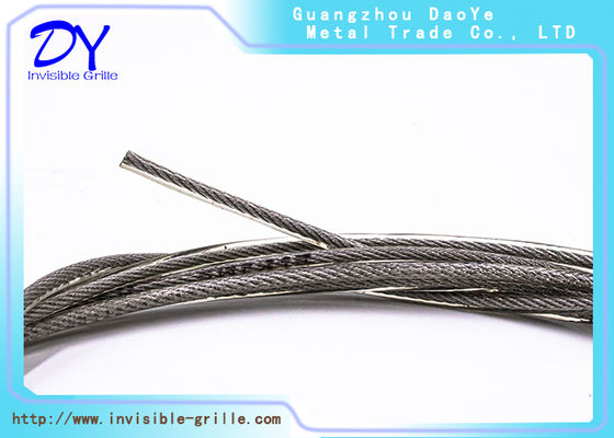 অনুভূমিক উইন্ডো অদৃশ্য গ্রিল স্ক্রু ফিক্সিং সহ ২.৫ মিমি ব্যাস উল্লম্ব খোলার দিক