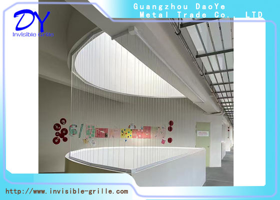 10 সেন্টিমিটার তারের দূরত্ব ফাঁক ইনডোর/আউটডোর স্পেসের জন্য আলংকারিক তারের জাল গ্রিল