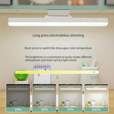 3500-6500K কালার টেম্পারেচার এলইডি টেবিল ল্যাম্প যাতে রেটেড ভোল্টেজ 5V 1A রয়েছে, যা আদর্শ