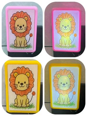 হোম এবং অফিসের জন্য সুবিধাজনক রাতের আলো সরবরাহকারী প্লাস্টিক বেস উপাদান সহ কিউট লুক প্লাগ ইন নাইট লাইট ল্যাম্প