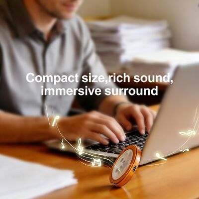 PC Sandblasted Bottom Shell Portable Bluetooth Speaker Temperature Range -20C To 50C Designed