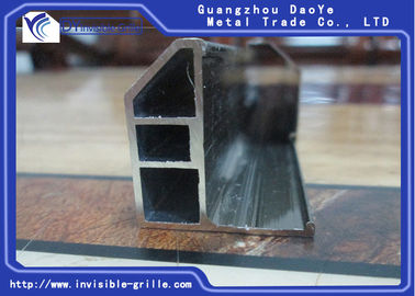 হোয়াইট অদৃশ্য গ্রিলস অ্যালুমিনিয়াম ট্র্যাক রেল পারফেক্ট সমাপ্তি সহজ ইনস্টলেশন