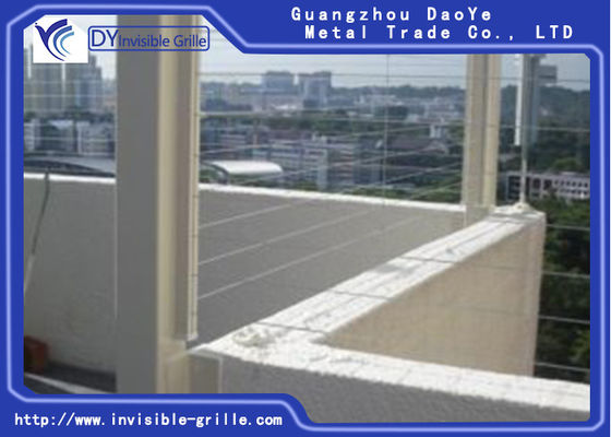 3 মি / সেট অ্যান্টি মরিচ উইন্ডো অদৃশ্য গ্রিল 170 কেজি সহ্য করে