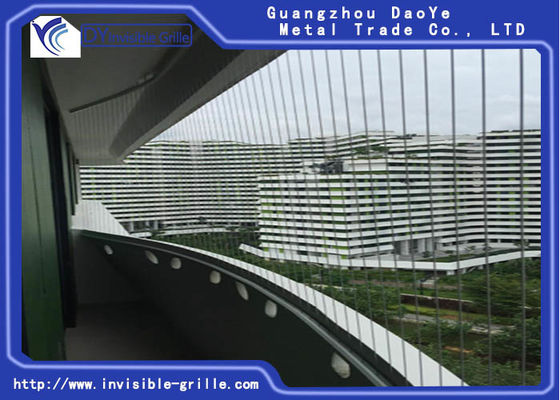 অ্যান্টি জাস্ট স্ট্রাকচার শীর্ষ ডাউন ব্যালকনি অদৃশ্য গ্রিলস