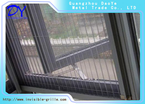 কাস্টম অ্যালুমিনিয়াম অভ্যন্তর প্রত্যাহারযোগ্য অদৃশ্য স্ক্রিন ডোর