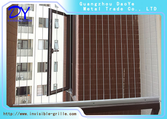 পোষা প্রাণী সুরক্ষা জন্য স্টেইনলেস কেবল তারের অদৃশ্য সুরক্ষা গ্রিল