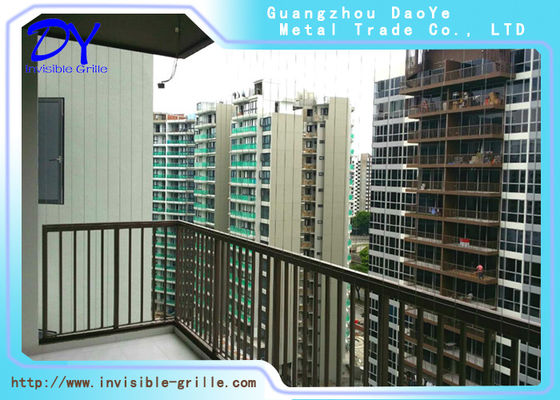 বাচ্চাদের সুরক্ষার জন্য স্টেইনলেস কেবল কেবল অ্যান্টি জাস্ট অদৃশ্য বারান্দা গ্রিল