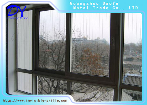 খোলা অদৃশ্য আলংকারিক নিরাপত্তা Grilles নাইলন আবরণ